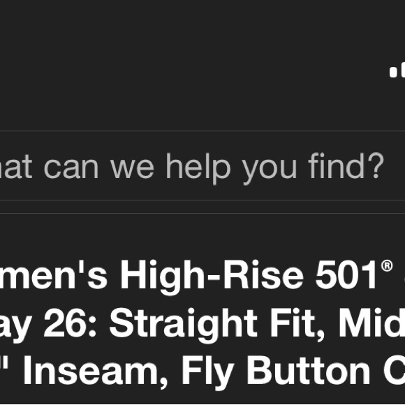 Levi's Light Blue Straight Leg Jeans - Picture 6 of 9